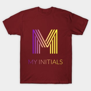 Letter M Letter Art T-Shirt